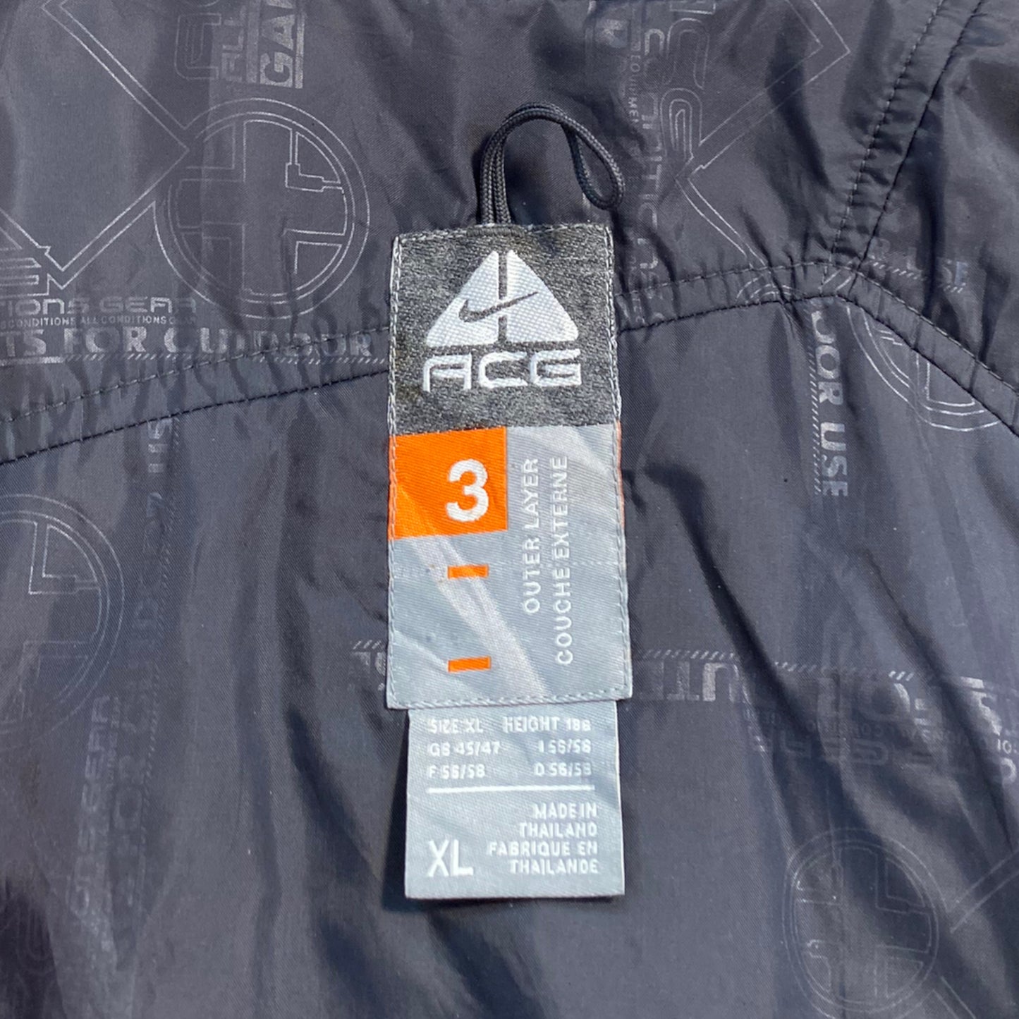 Nike ACG Goretex Lightweight Jacket XL