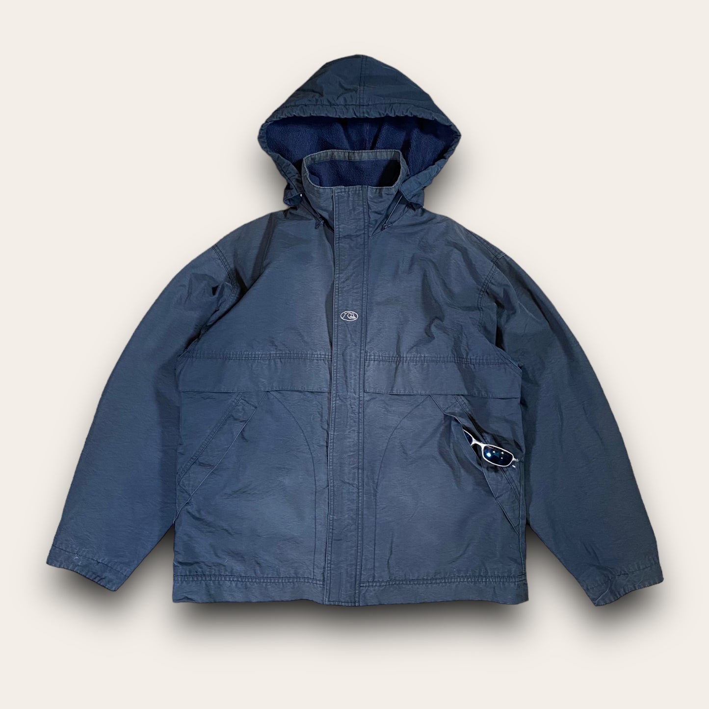 Quiksilver 90’s Silver Edition Fleece Lined Jacket L