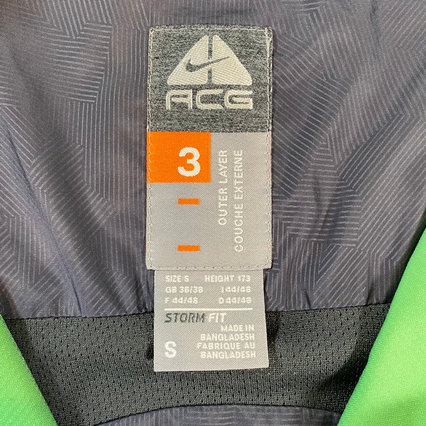 Nike ACG Vault Green Jacket M