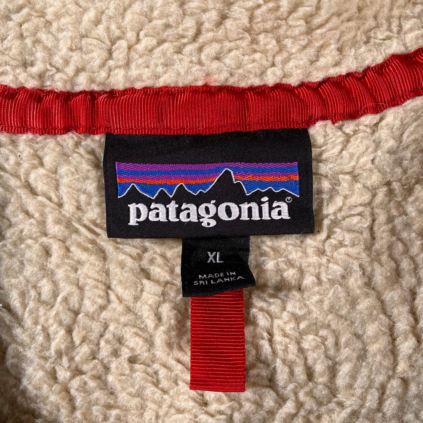 Patagonia Retro x Deep Pile Quarter Zip Fleece XL