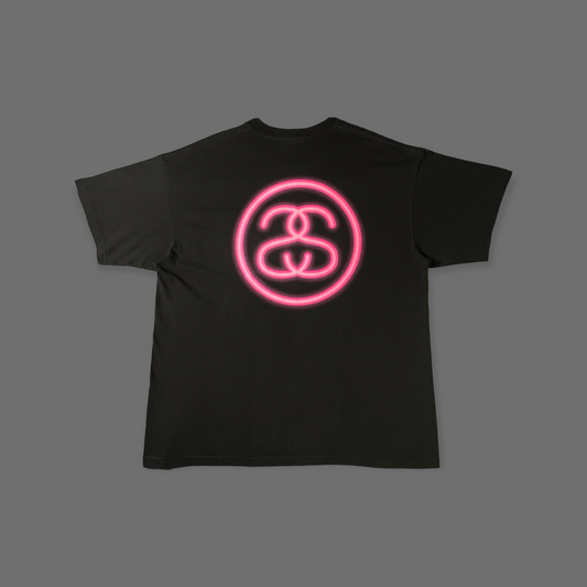 Stüssy 2000’s Neon Light T-Shirt XXL